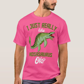Mosasaurus Prähistorischer Wasserdinosaurier Paleo T-Shirt