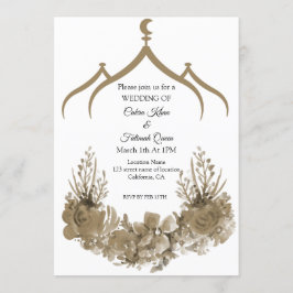 Moschee-Blume Einladung