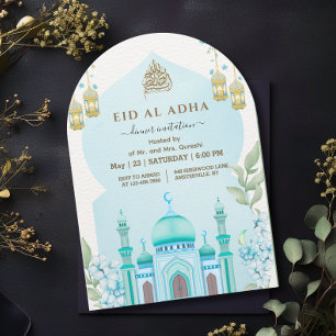 Moschee Eid al Adha Abendessen Einladung