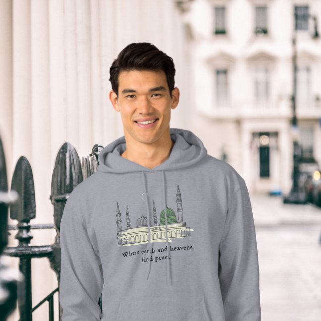 Moschee-Hoodie des Propheten: Elegant, Friedlich i Hoodie (Von Creator hochgeladen)