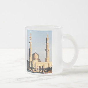 Moschee in Assuan Ägypten Mattglastasse