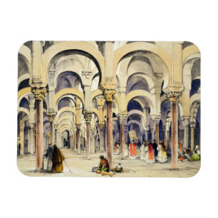 Moschee in Cordoba, "von den Skizzen von Spanien", Magnet