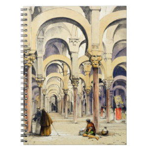 Moschee in Cordoba, "von den Skizzen von Spanien", Notizblock