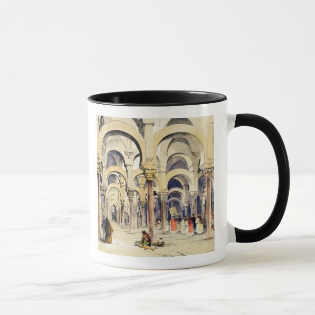 Moschee in Cordoba, "von den Skizzen von Spanien", Tasse (Rechts)