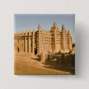 Moschee in Djenne, ein klassisches Beispiel Button