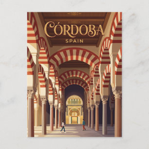 Moschee-Kathedrale von Córdoba Spanien Postkarte