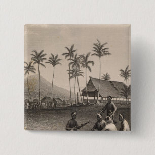 Moschee, Sooloo, Philippinen Button