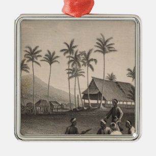 Moschee, Sooloo, Philippinen Ornament Aus Metall