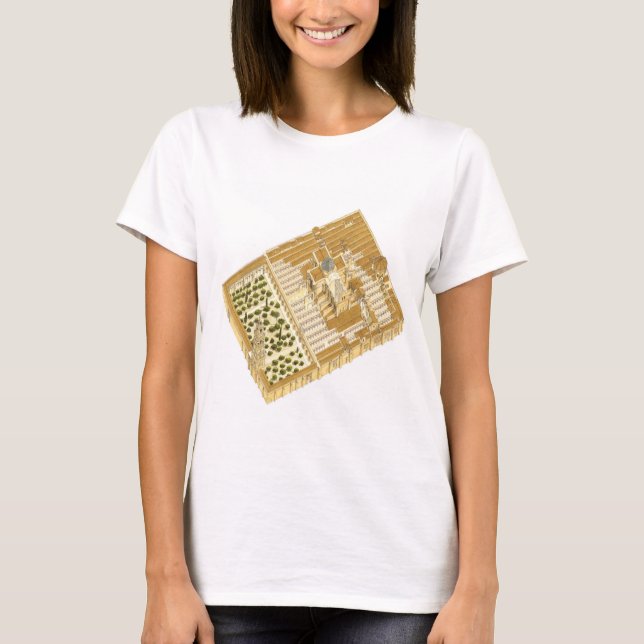 Moschee von Cordoba Spanien. Luftaufnahme T-Shirt (Vorderseite)