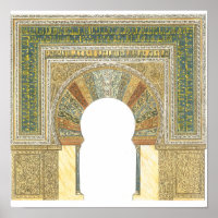 Moschee von Cordoba Spanien. Mihrab