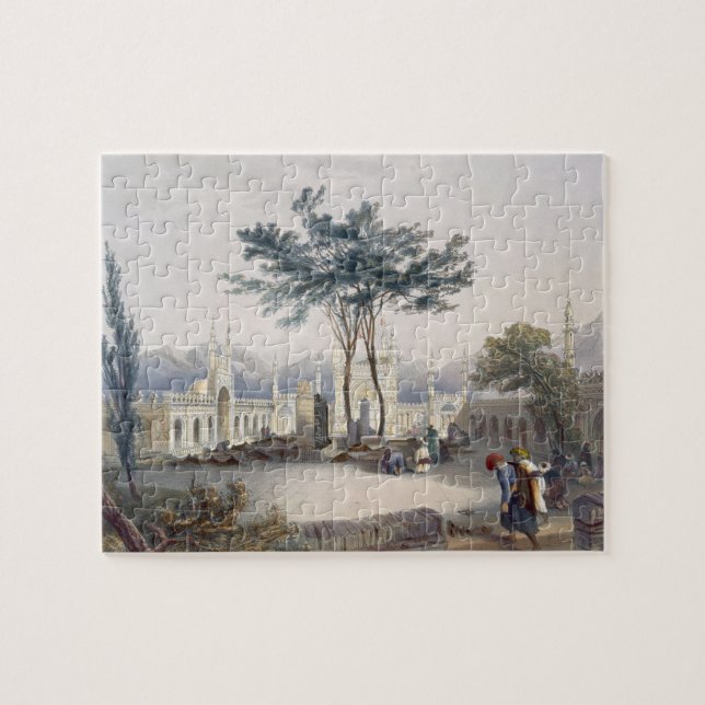 Moschee von Goolaum Hoossein Huzrut-Jee, das große Puzzle (Horizontal)