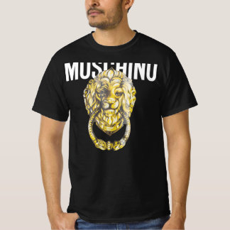 MOSCHINO LION HEAD HANDLE JERSEY T - SHIRT