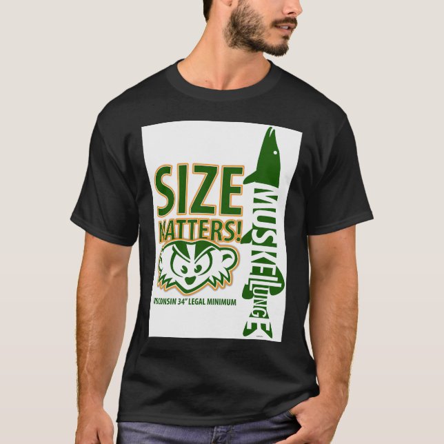 Moschus Größe zählt T-Shirt (Vorderseite)