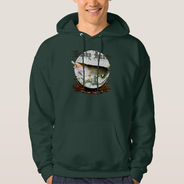 Moschusartiger Jäger 1 Hoodie (Vorderseite)