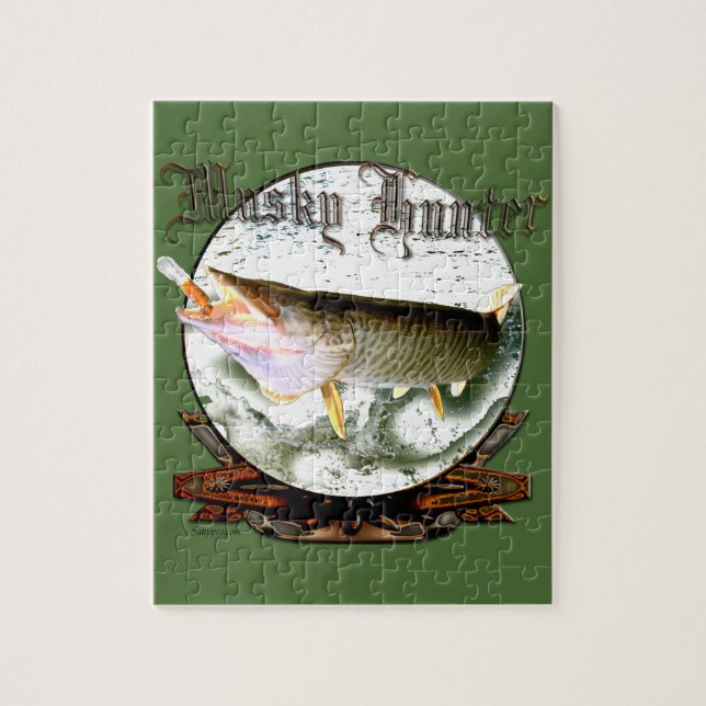 Moschusartiger Jäger 1 Puzzle (Vertikal)