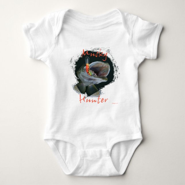 Moschusartiger Jäger Baby Strampler (Vorderseite)