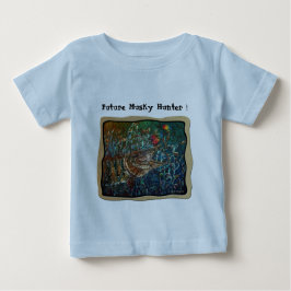 MOSCHUSARTIGES Bucktl eingefaßt Baby T-shirt