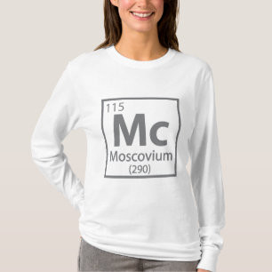 Moscovium - Russische wissenschaftliche Periodisch T-Shirt