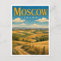 Moscow Idaho Palouse Hills GeoSaga