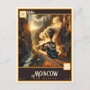 Moscow, Idaho Vintage Postkarte