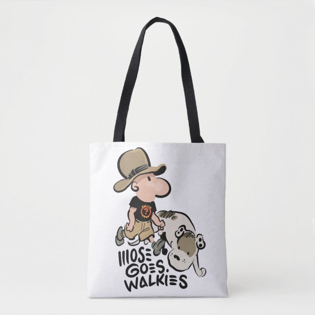 Mose Goes Walkies Toe Bag (Vorderseite)