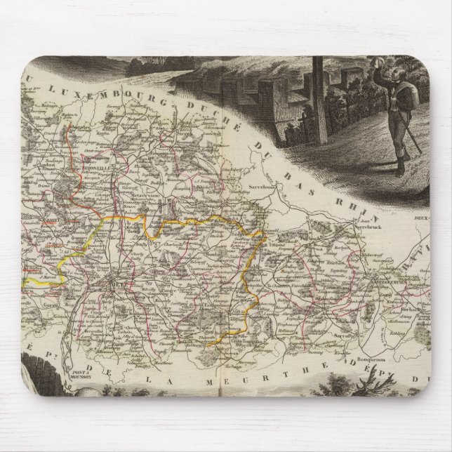 Moselabsatz Mousepad (Vorne)