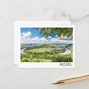 Moselle Loop Trittenheim Panorama Deutschland Souv Feiertagspostkarte