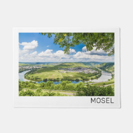 Moselle Loop Trittenheim Panorama Deutschland Souv Fußmatte