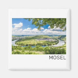 Moselle Loop Trittenheim Panorama Deutschland Souv Magnet