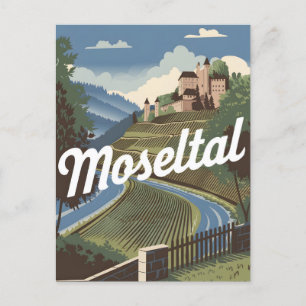 Moseltal Moseltal-Weinlage Postkarte