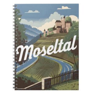 Moseltal Vintag Notizblock