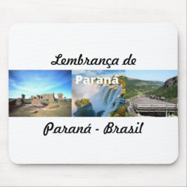Mosepad Erinnerung an Paraná Brasilien Mousepad