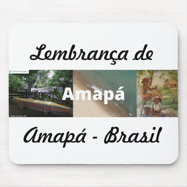 Mosepad lembrança de Amapá Mousepad (Vorne)