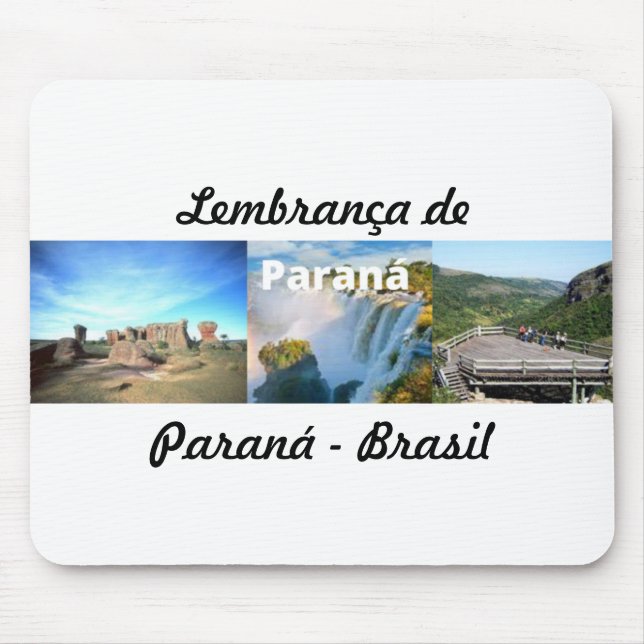 Mosepad lembrança de Paraná Brasil Mousepad (Vorne)