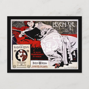 Moser Kolo 1900 - Lesen Sie" Postkarte