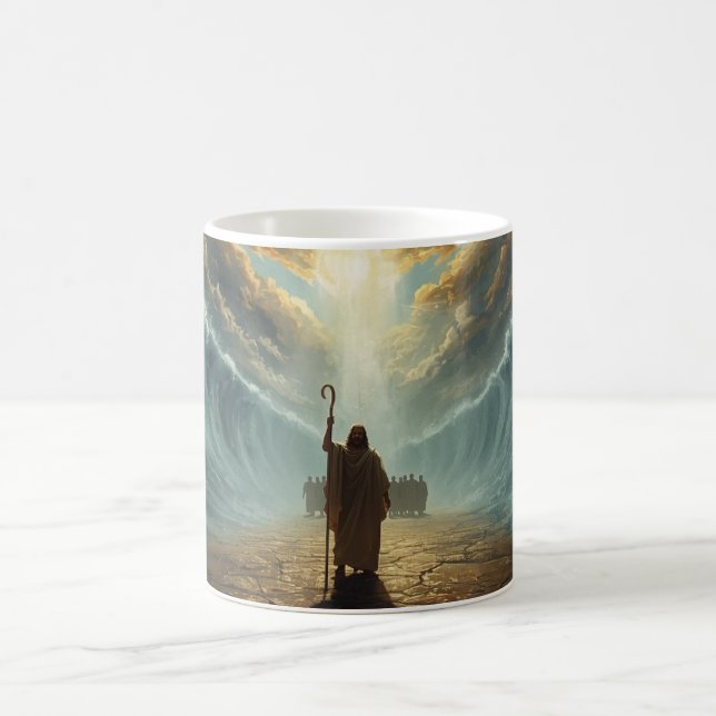 Moses at the Red Sea: Christian Mug Kaffeetasse (Mittel)