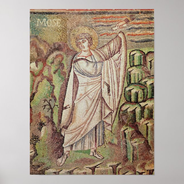 Moses auf dem Sinai Poster (Vorne)
