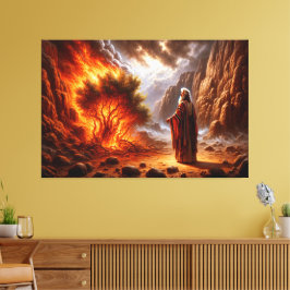 Moses Burning Bush Canvas Print Picture 2 Leinwanddruck