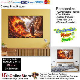 Moses Burning Bush Canvas Print Picture 2 Leinwanddruck