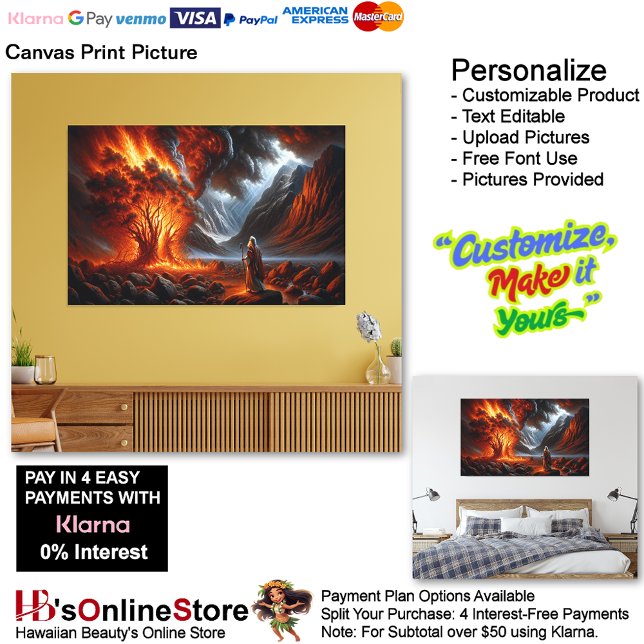 Moses Burning Bush Canvas Print Picture 6 Leinwanddruck (Moses Burning Bush God Speaks Canvas Print Picture 6.)