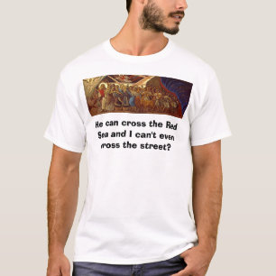 Moses, der das Rote Meer kreuzt T-Shirt