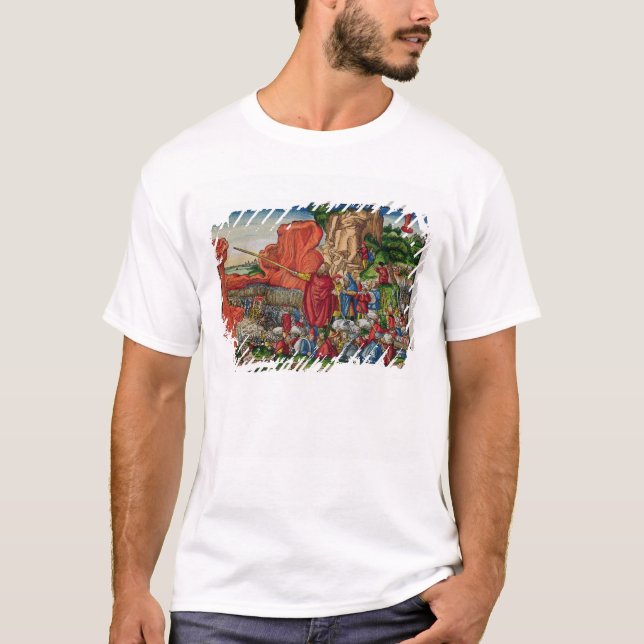 Moses, der das Rote Meer kreuzt T-Shirt (Vorderseite)