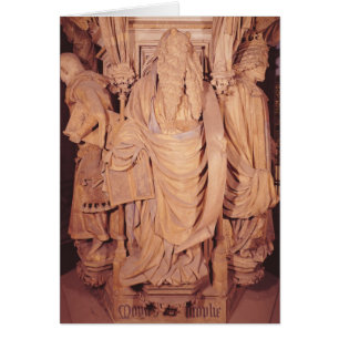 Moses, Detail vom sechseckigen Sockel