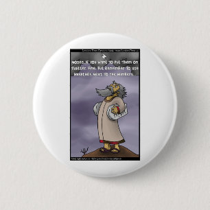 Moses & Die 10 Twitter-Hashtags Lustige Geschenke Button