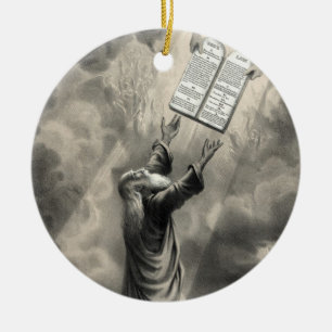 Moses erhält die Ornament des Gesetzes