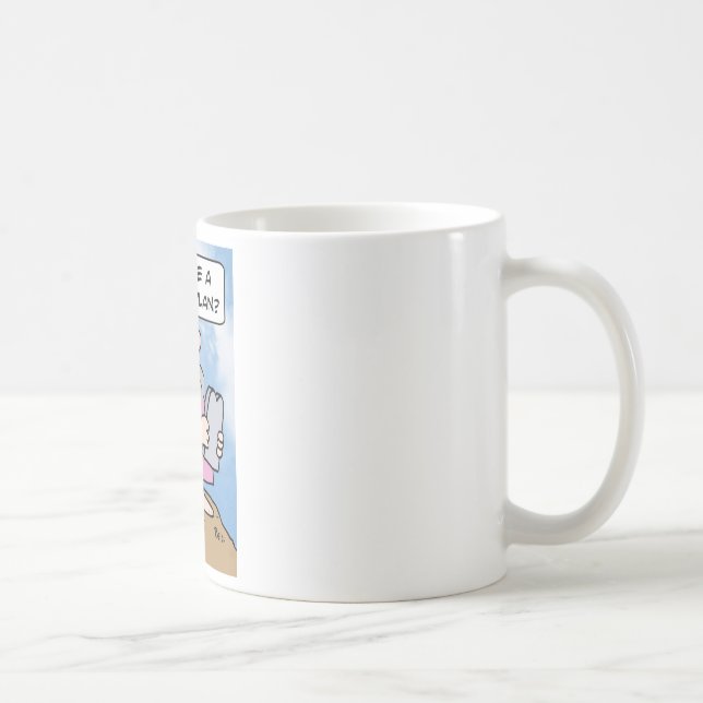 Moses-Gebotaushilfsplan Tasse (Rechts)