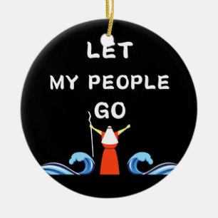 Moses ist Teil des jüdischen Frauenpessels im Rote Keramik Ornament