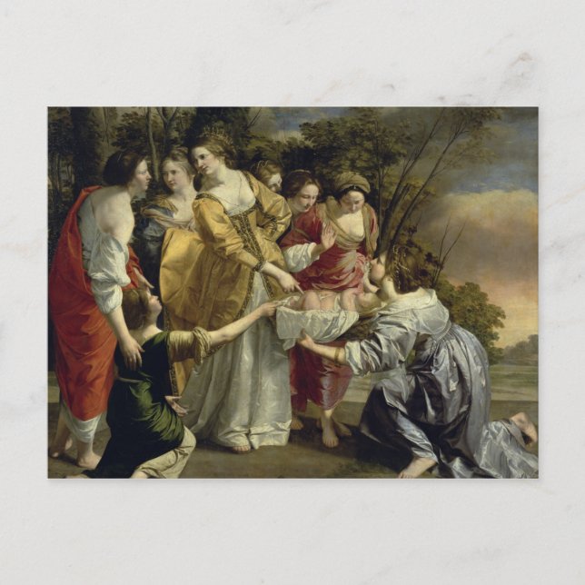 Moses retcued from the Nile, c.1630 Postkarte (Vorderseite)