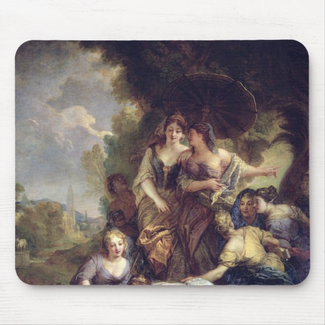 Moses rettete vom Wasser Mousepad (Vorne)