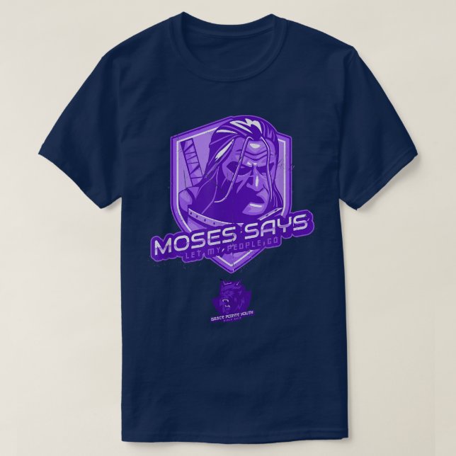 Moses sagt T-Shirt (Design vorne)